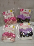 Qty 4 earrings and Hair Accessories