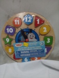 Thomas & Friends Wooden Shape Sorter and Clock