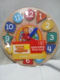 Daniel Tiger Wooden Shape Sorter and Clock