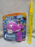 Light Up Narwhal Bubbler/ Bubble Stick