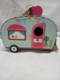 Icecream Camper Birdhouse 8.5” x 5.5”