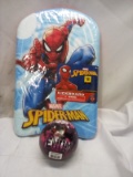 Spiderman kick board and ball