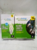 LED Lights 50 Count/ Globe Lights 20 Count Indoor/ Outdoor Use
