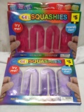 Qty 2 Gel Squashies Ages 5+
