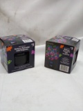 Pair of Color Changing Battery Operated LED Projectors