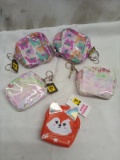Lot of 5 Assorted Coin Purses
