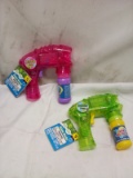Pair of Bubble Fun Blasters for Ages 3+