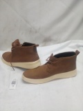 Mens Size 12 Brown IZOD Laced Low Top Boots