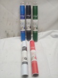 Lot of 5 Assorted Color 36” Adhesive Vinyl Rolls