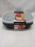 4 Pack of Rubbermaid Take Along Meal Prep Food Containers