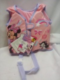 Disney Junior Minnie Mouse Fabric Swim Vest for Ages 1+