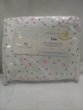 Sweet Home Collection Twin Size 3Pc Star Print Sheet Set