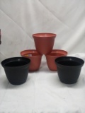 Qty 5-7” Diameter Plastic Pot