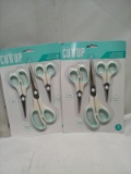 Qty 2 Office Scissors 3 pack