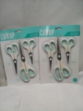 Qty 2 Office Scissors 3 pack