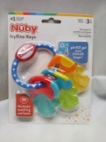 Nuby IcyBite Keys Teething Ring for 3M+