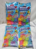 4 Packs of 100+ ZURU Fill and Tie Tropical Party Bunch-O-Balloons