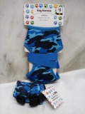 2Pc Medium Dog Lot- (1) Harness, (1) Roll of Waste Bags w/ Dispenser