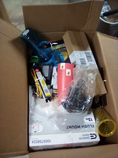 Misc Box of Goods Box Size 25” x 16” x 19”