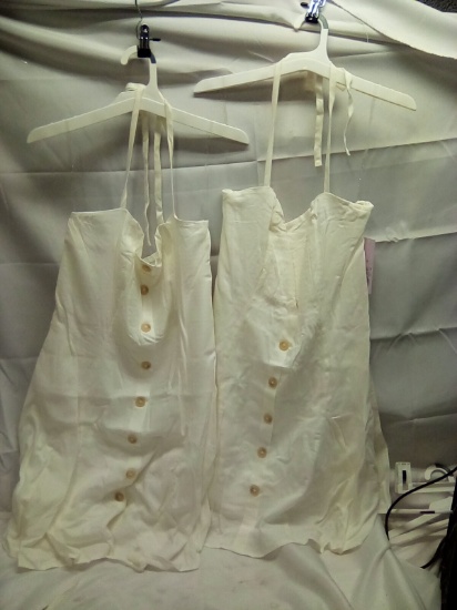 Wild Fable Cream Color Halter Dresses (Retails $30) Qty 2 Size Medium