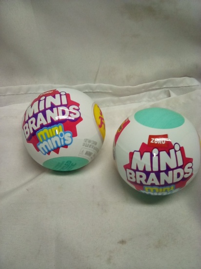 Qty 2 Zuru Mini Brands Mini Minis