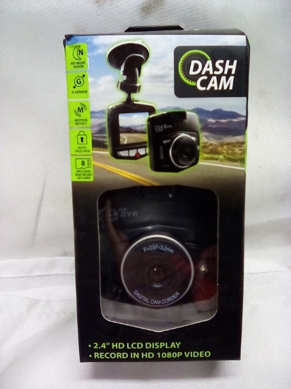 Dash Cam 2.4” HD LCD Display Record in HD 1080P Video