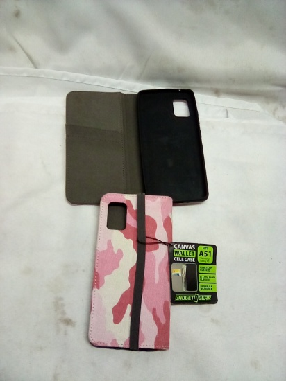 Canvas Wallet Cell Case Qty 2