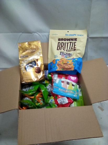 Misc Box of Candy 10” x 9.5” x 10”