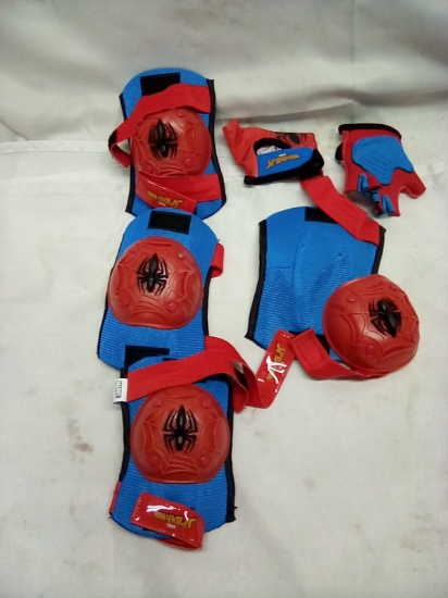 Spiderman Knee Pads, Elbow Pads, Gloves