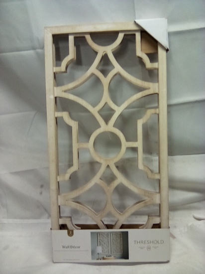 Threshold Wooden Wall Decor 11.75” x 23.75”