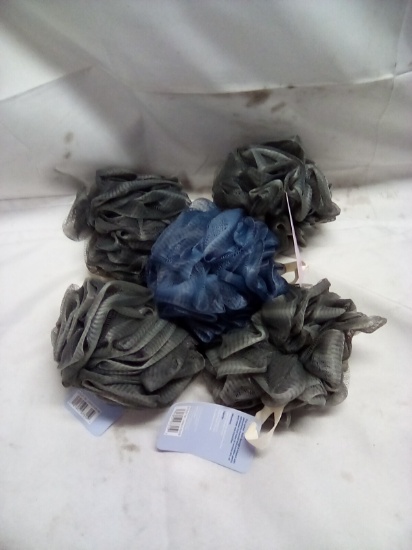 Charcoal Infused Bath Sponge Qty 5