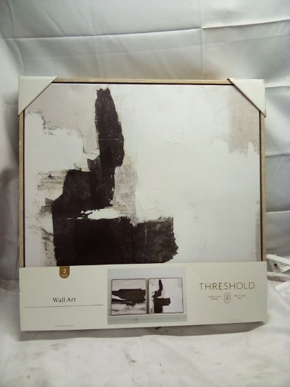 Threshold 2 Piece Wall Art 24” x 24”