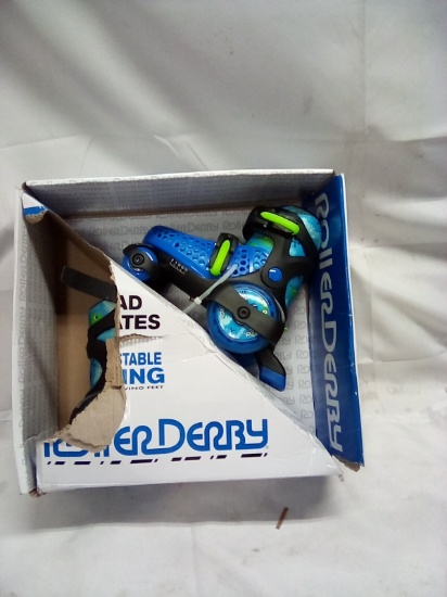 Roller Derby Quad Skates Adjustable Size Boys 11-2