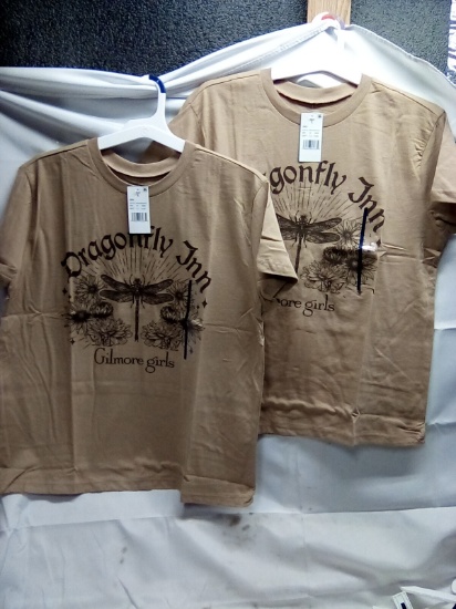 Dragonfly Inn Gilmore Girls T Shirt Size L Qty 2