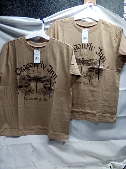 Dragonfly Inn Gilmore Girls T Shirt Size L Qty 2