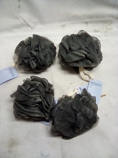 Charcoal Infused Bath Sponge Qty 4