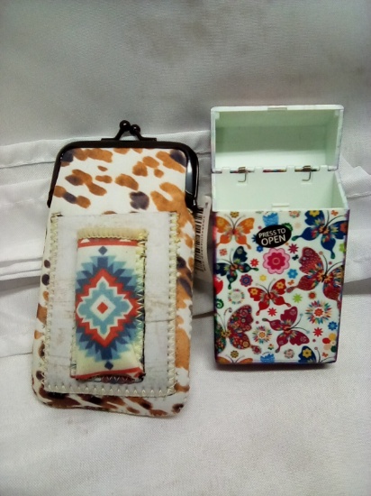 Cigarette Case Qty 2-