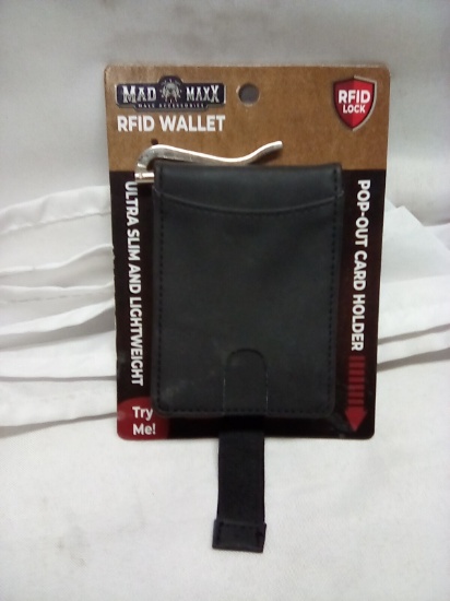 Mad Maxx RFDI Wallet with Pop out Card Holder