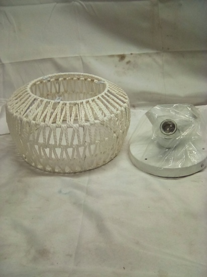 Decorative Hanging 3 Light fixture 11” diameter
