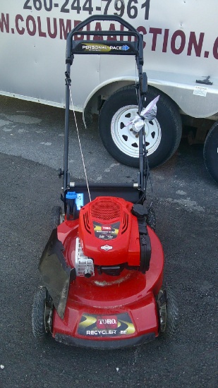 Toro Recycler 163cc Electric Start Personal Pace Mower