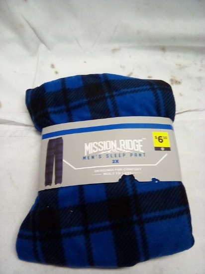 Mission Ridge Mens Sleep Pants Size 2X