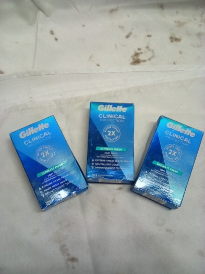 Gillette Clinical Protection Ultimate Fresh Soft Solid 1.7oz Sick Deodorant