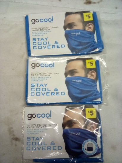 Go Cool Multifunctional Face Cover Qty 3