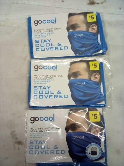 Go Cool Multifunctional Face Cover Qty 3