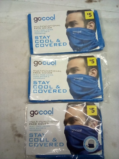 Go Cool Multifunctional Face Cover Qty 3