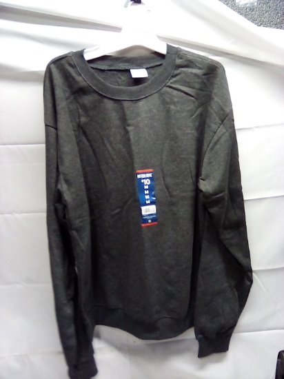 Mission Ridge Mens Sweat Shirt Grey Size Medium