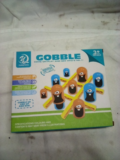 Gobble Game (New Twist on Tic Tac Toe)