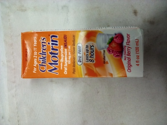 Childrens Motrin Original Berry Flavor 4oz