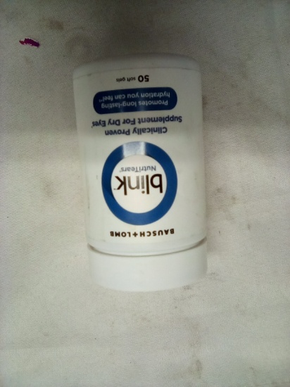Bausch & Lomb Blink Supplement for Dry Eyes 50 Soft Gels (Exp 6/26)