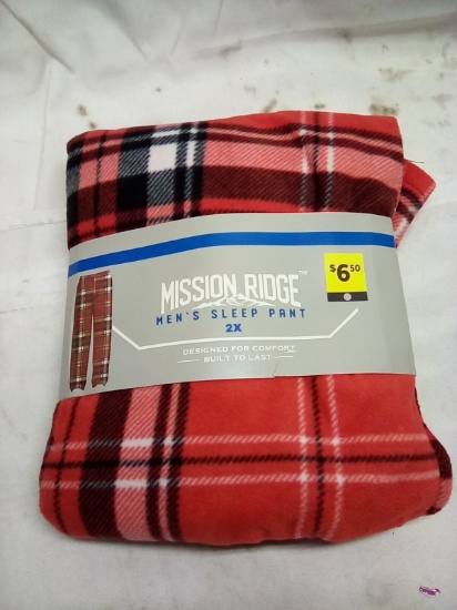 Mission Ridge Mens Sleep Pants Size 2X